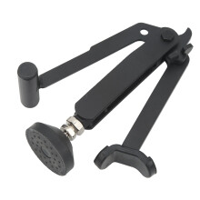 Stand per ruota motociclo ad alta resistenza, regolabile da 350 a 410 mm