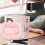 Handheld Massager, Portable Back Massager, Intensity Vibration, Rechargeable, Pink 5