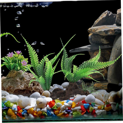 Aquarium landscaping aquatic plants artificial decor for tank setup 1