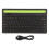Travel Bluetooth Keyboard, Broad Compatibility for iOS, Android, Mac OS, Windows, Dual Channel Design for Effortless Device Switching, High 1