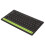 Compact Wireless Bluetooth Keyboard, Travel Keyboard with Dual Channel Design for Seamless Switching Between Two Devices, Broad Compatibility for 7