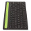 Compact Wireless Bluetooth Keyboard, Travel Keyboard with Dual Channel Design for Seamless Switching Between Two Devices, Broad Compatibility for 8