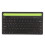 Compact Wireless Bluetooth Keyboard, Travel Keyboard with Dual Channel Design for Seamless Switching Between Two Devices, Broad Compatibility for 2
