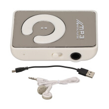 Sports Companion Mini-MP3-Player, tragbares Musikgerät mit rückseitigem Clip-Design und erweiterbarer Kapazität für einen aktiven Lebensstil,