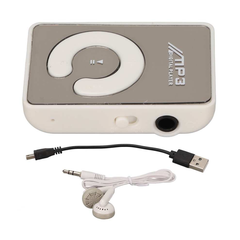Mini Mp3 Player, Portable Digital Media Device For Sport And Leisure With Back Clip And Memory Card Expansion 9433291149034