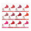 Κιτ Lip Liner Rich and Vibrant Colors, Αδιάβροχο Ματ Μολύβι Χειλιών με Λεία και Ενυδατική 7