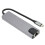 Σταθμός σύνδεσης USB C Hub, προσαρμογέας πολλαπλών θυρών για καθολική συμβατότητα, 8