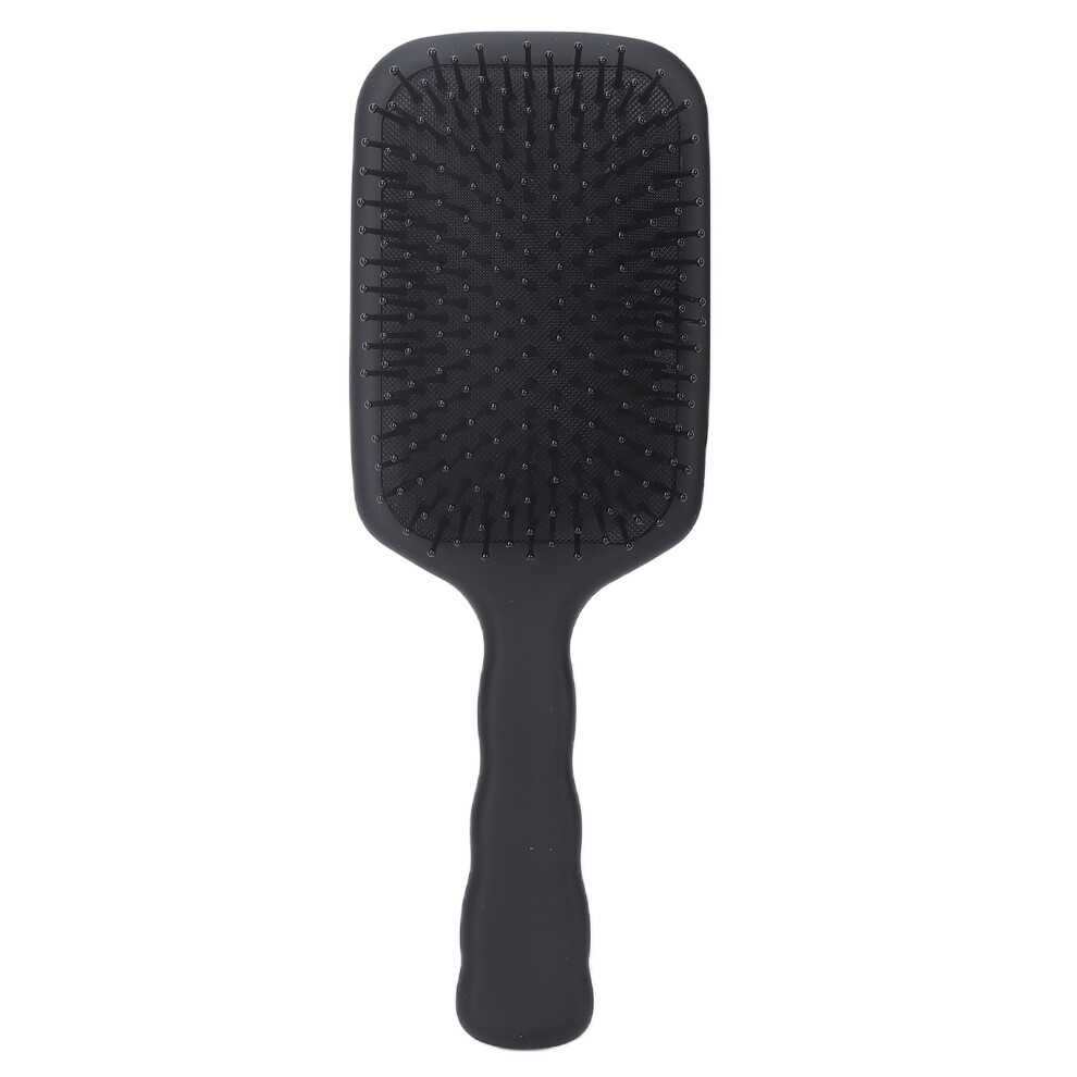 Wet Or Dry Hair Paddle Brush, AntiStatic Detangler With Ergonomic Design And Scalp Massage Function, Curved Bristles For Smooth Hair, Repair Split