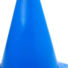 Fußball-Trainingsmarkierungskegel Set mit 10 Stück, 18 cm, Blauer Sportverkehrskegel