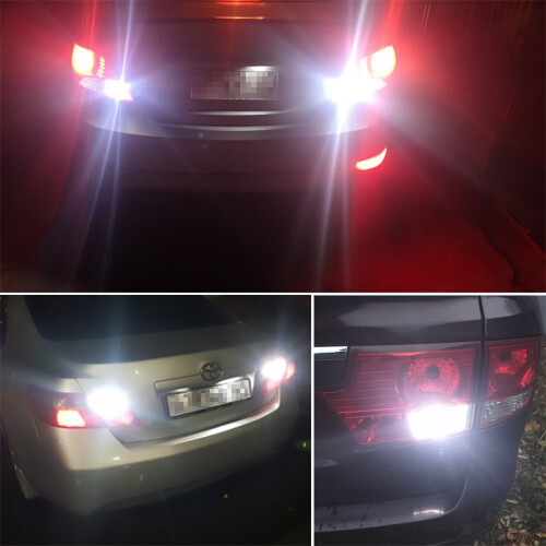 Car LED Tail Brake Light Bulb 20D White High Brightness, Energy Saving 2