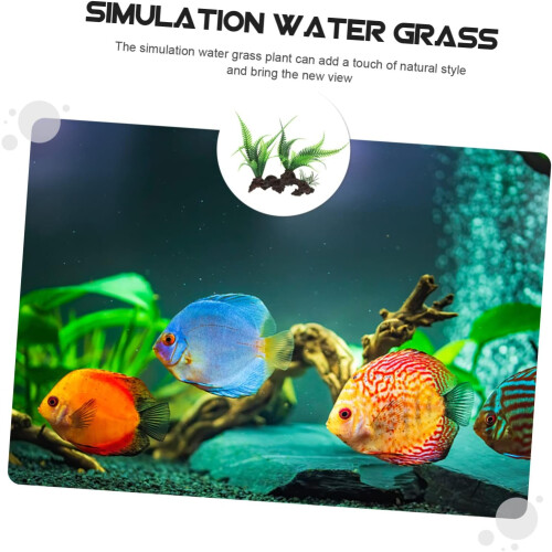 Artificial Aquarium Plant Underwater Water Grass 1