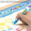 Magic Water Canvas with Water Pen Tools Stamp Accessories (80x60cm) 3
