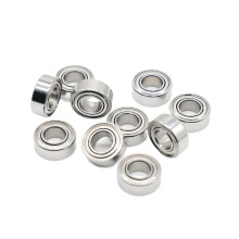 R168ZZ Bearing 10 Piece 6.35x9.525x3.175mm Double Shielded Ball Bearing for Miniature Motors