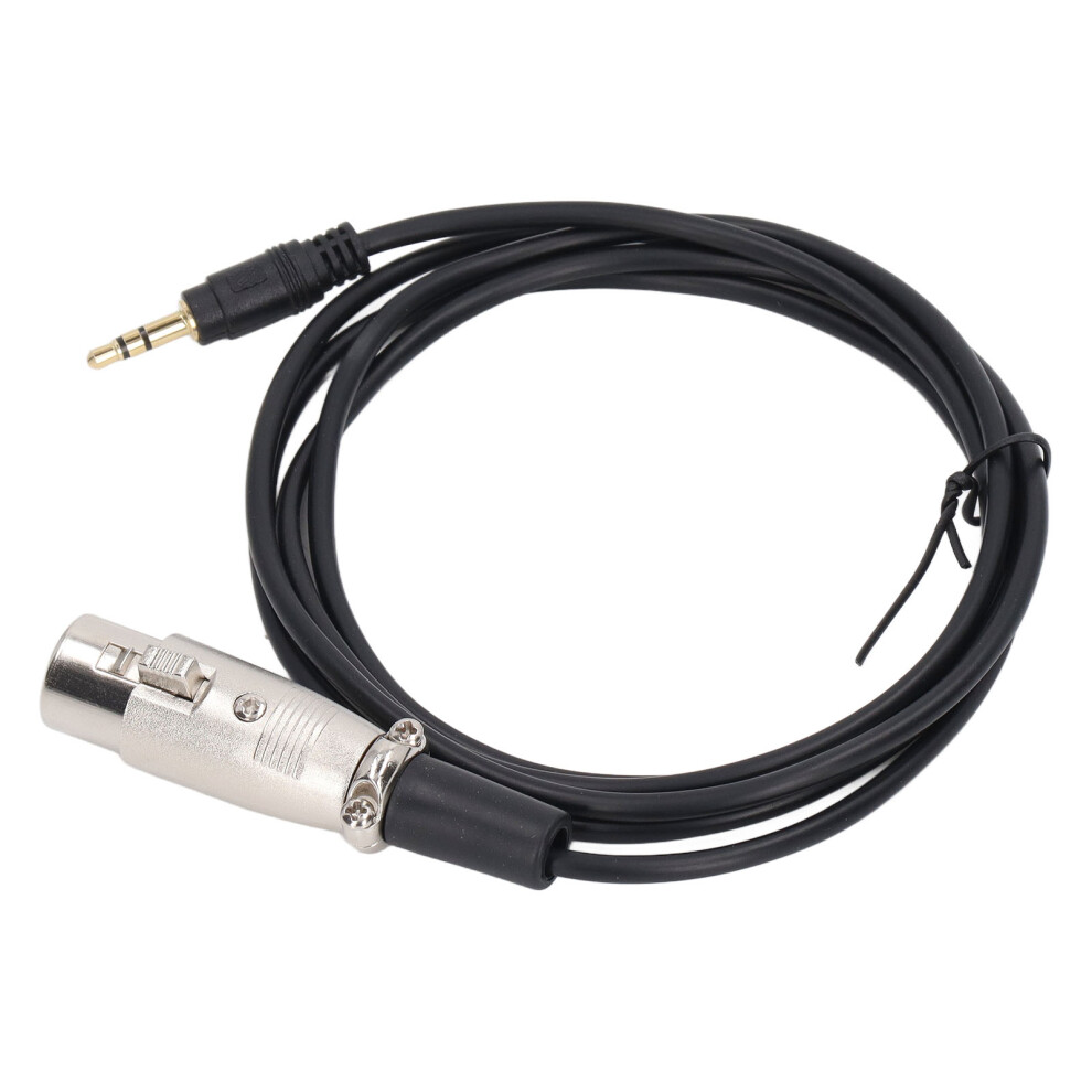 Men's 1.5M 3.5Mm Trs To Xlr Fe Stereo Audio Cable For Microphones