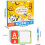 Water Reveal Sticker Book, Interactive Sensory Plane Vehicles, Teaching Tools 5