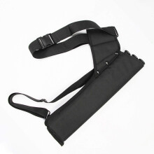 Archery 3 Tube Hip Arrow Quiver Outdoor Hunting With Adjustable Strap For Back Or Waist Use