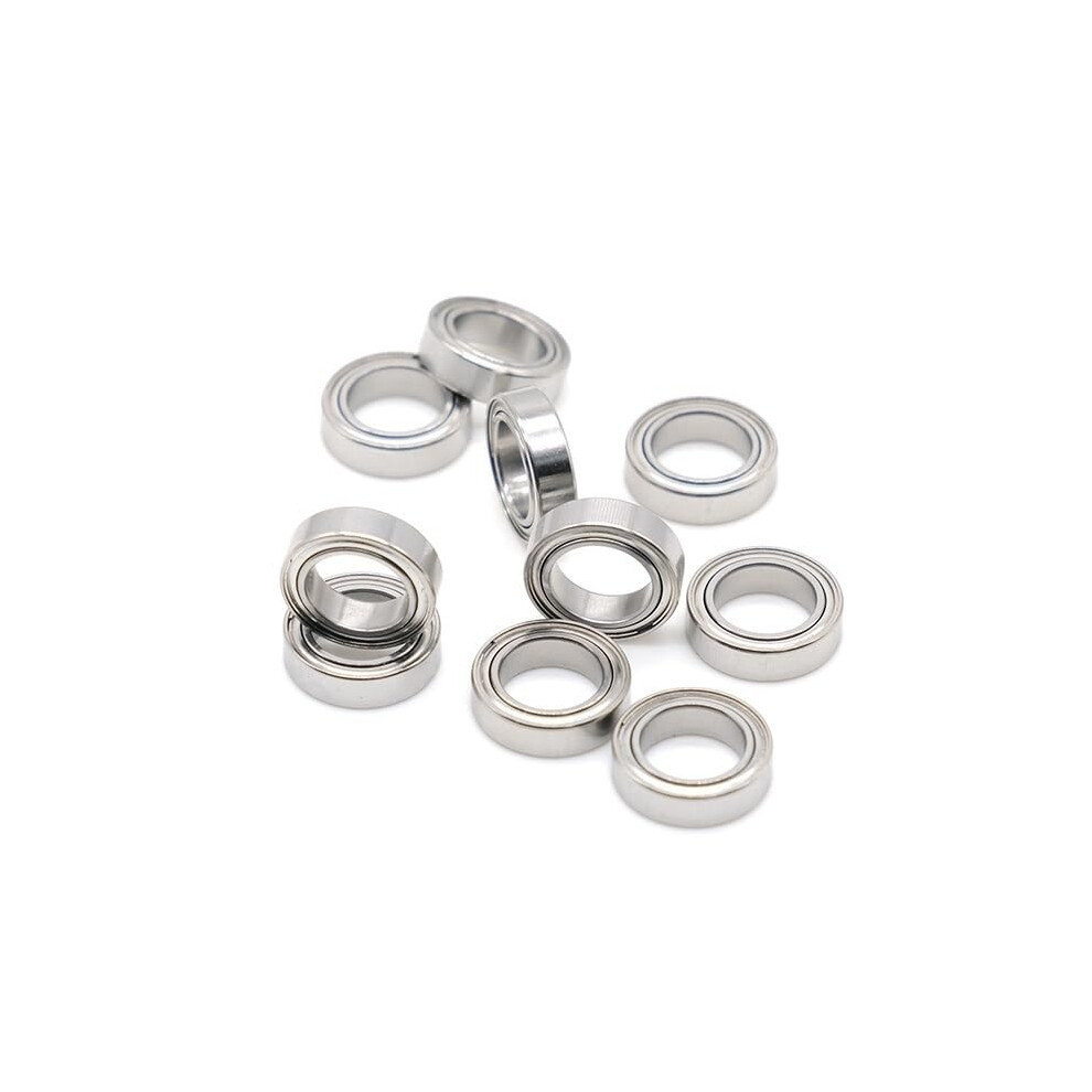 Smr117w2.5 7X11x2.5 Mm Stainless Steel Open Miniature Ball Bearing Abec7, 10 Pcs 9189345364105