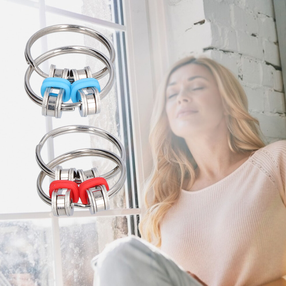 Adult Stainless Steel Flippy Fidget Chain Anxiety & Pressure Relief Toy