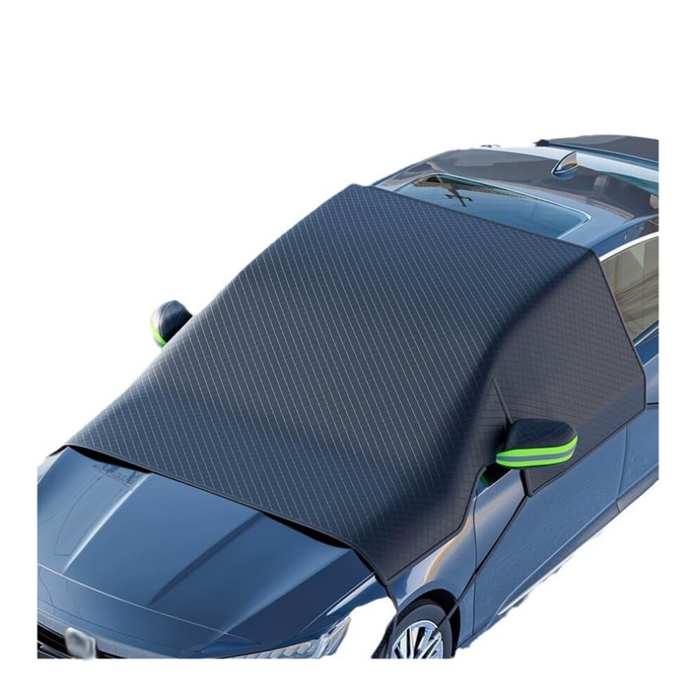 Windshield Cover Snow Sun Resistant Four Seasons Protection With Mirror Hooks For Tesla Model S 9347817232448