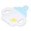 Baby-Beißring, Cartoon-Flaschenform, einteilig, 6