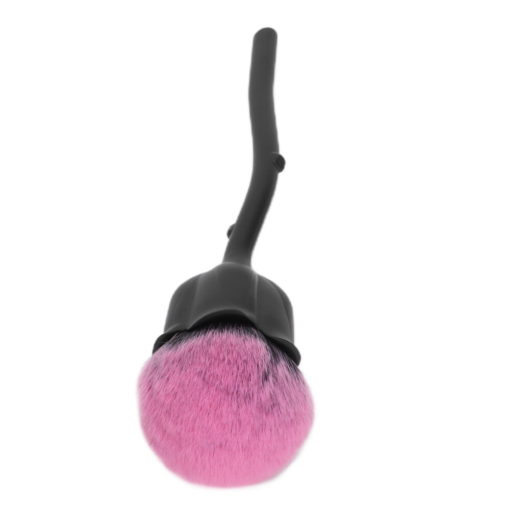 Nail Dust Brush Rose Design - Makeup Loose Powder Blush Cleaning Tool