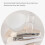 Large Diameter Reusable Face Mask Bowl Set - Foldable and DIY Friendly 5