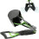 Poop scoop with long handle, portable with easypull handle, green. 2
