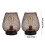2 Metal Table Lamp Battery Powered Cordless Lights 3
