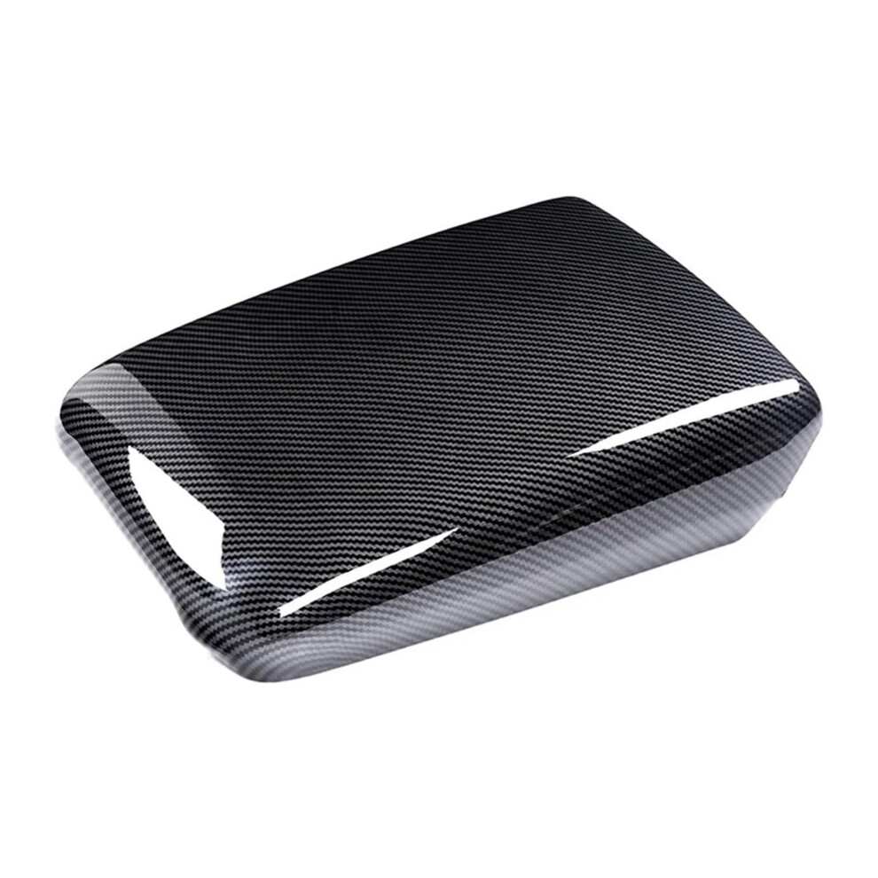 Armrest Organizer Carbon Fiber Center Console Storage Box For Audi A4 A5 20172021 Models 9382693923691