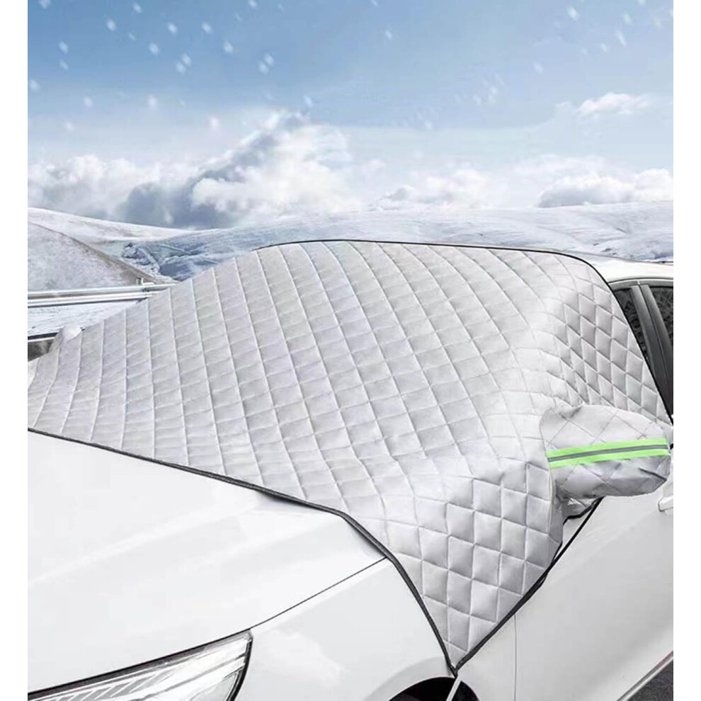 Car Windscreen Cover Winter For Citroen C6 20172020, 245 X 145 Cm Windscreen Frost Cover, Snow Protection 9347817233353