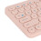 Compact Bluetooth Retro Keyboard 78 Keys Quiet Ideal for Office 4