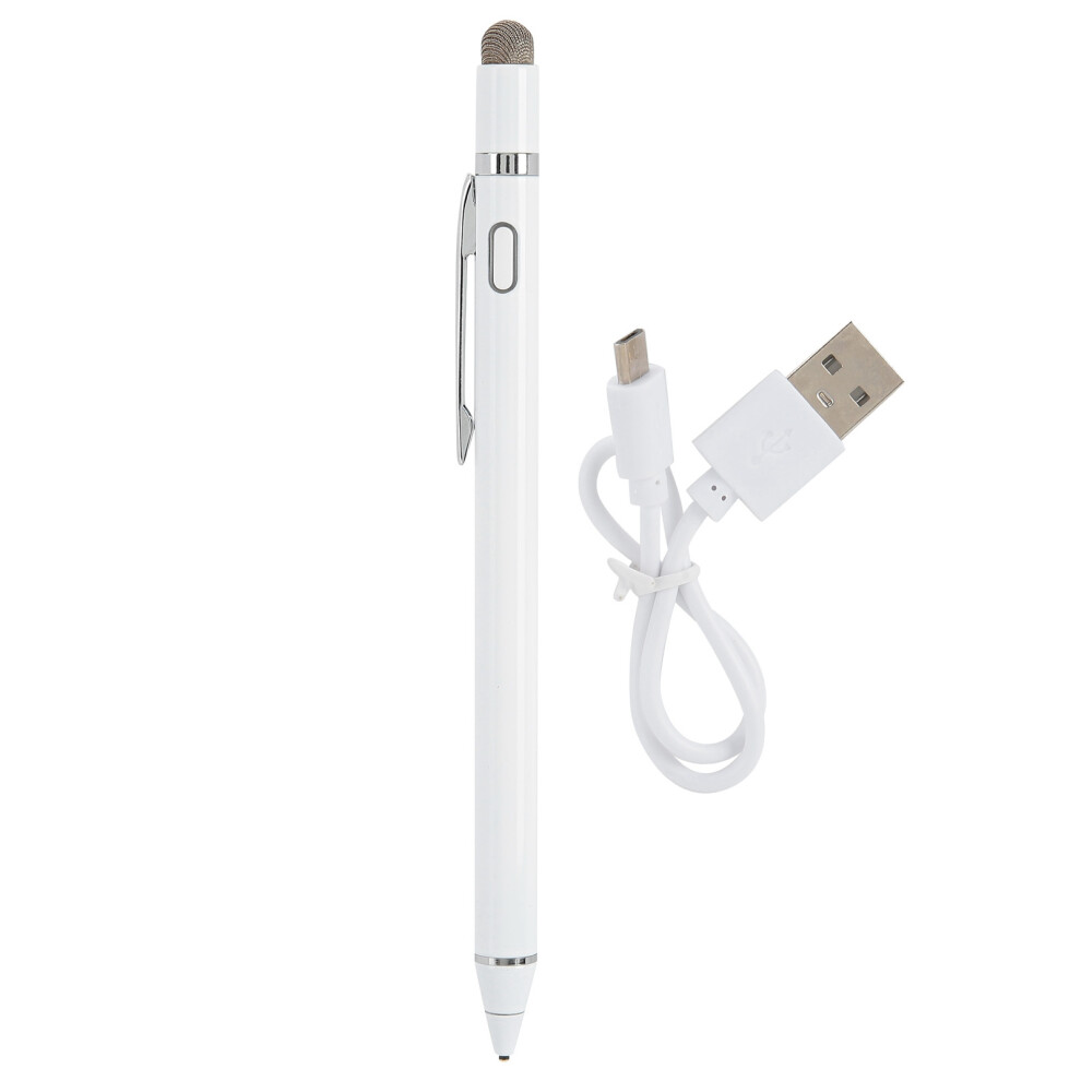 Capacitive Pencil For Digital Drawing And Writing, Precise Point Control Active Stylus Compatible With Apple Samsung Tablets, Non-Delayed Drawing And 9009791593259