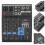 Φορητό σύστημα κονσόλας ήχου Mini Mixer, θύρα USB 4 καναλιών ήχου με Phantom Power 48V και 6