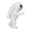 Schwebender Astronaut-Anhänger Silberne Maske 4,5x8 cm 15