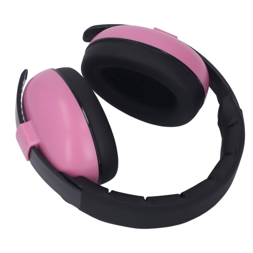 Casque antibruit pour bébé - Confortable et léger, rose 1