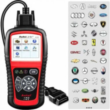 Diagnosegerät für die Motorkontrollleuchte, OBD2-Scanner mit Batterietester und AV-Meter-Funktion, vollständiges