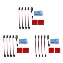 3X A3 V2 Flight Controller Stabilizer 4 Flight Modes for RC Airplane Airplane RC Metal Gift Accessory for RC Lovers