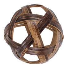 Handmade football for outdoor fitness and small model in the open air.