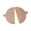 2 Pieces Wooden Pizza Peel Paddle Half Circular Design for Baking and Versatile Kitchen Use 1