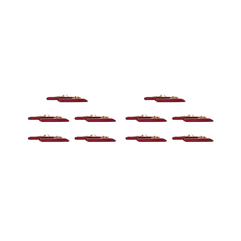 20X For Camry Sienna Avalon Rav4 Wish Fortuner Led Rear Bumper Fog Tail Brake Stop Light 6133425939533