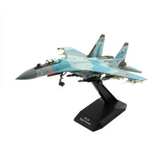 Military Model Kits DieCast Model Alloy Sukhoi Su35 Super Flanker Model 1:100 Scale Toy and Decorations for Adults 8.7 Inch