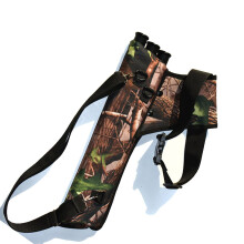 Archery Arrow Quiver Arrows Holder Bag Adjustable Shoulder Strap For Outdoor Hunting Camouflage Training