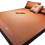 Cooling Summer Sleeping Mat, Foldable, Durable, Carbonized Bamboo, Ice Silk, DoubleSided, 1.8*2.0m 1