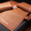 Cooling Summer Sleeping Mat, Foldable, Durable, Carbonized Bamboo, Ice Silk, DoubleSided, 1.8*2.0m 5