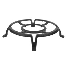 Wok Ring Cast Iron Pan Support for Gas Stove, Heavy Duty NonSlip Stand, Universal Fit