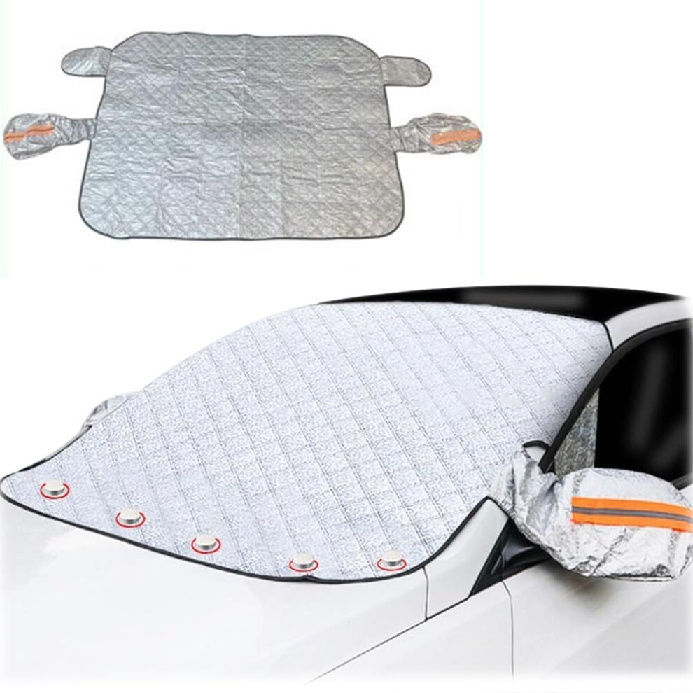 Car Windshield Cover For Citroen C3 Aircross 2021, Snow And Ice Protection With Mirror Covers, 150X105cm 9382693925275