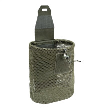 Draw String Dump Bag Foldable Utility Bag Large Capacity Waist Storage Outdoor Hiking Hunting Camping Army Green