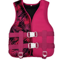 Children's Life Jacket Swim Arm Floaties Neoprene Rescue Vest B1hot Pink XXL