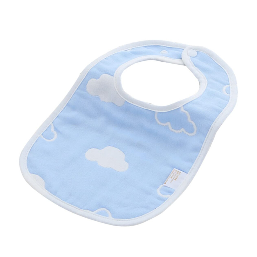 Feeding Bibs Muslin Cloths For Newborns Drool Scarf Sky Pattern Soft Comfortable Bibs