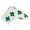 Thick Plush L-Shaped Golf Putter Headcover, White, 17x12cm 2